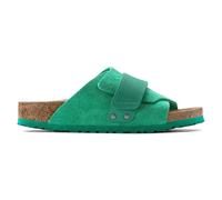 Nubuck Suede Leather Sandals Birkenstock Kyoto Vert 37