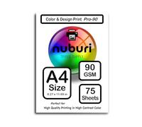 Nuburi - A4 Size Printer Paper - 90 gsm (75 Sheets)