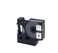 NUBVKDMIS 10PK 18443 Label Tape 9mm Black On White Industrial Label Ribbon Compatible With 4200 5200 Label Printers