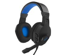 NUBWO U3 Gaming Headset with Mic for PC, PS4, PS5, Xbox1, Mac, Switch, Wired Over-Ear Gaming Headphones with Mic Clear Call, Lightweight & in-Line Control-Blue