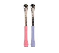 Nuby 2-in-1 Silicone and Stainless Steel Dual Ended Feeding Spoons