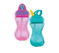 Nuby 2 Pack Flip-It Easy Grip Cups - 10 oz