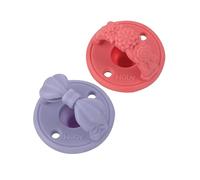 Nuby 3-D Sili Soother Pacifiers - 2 Pack
