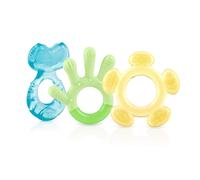 Nuby 3 Step Soothing Teether 3 Piece Set, BPA Free - Assorted Color