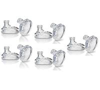 Nuby (5 Packs) 10 Count Super Spout No Spill Replacement Spouts, Clear