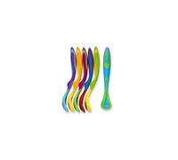 Nuby 6 Piece Fun Feeding Spoons