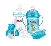 Nuby 6 Stage 360 Comfort Cup Starter, 4 Piece Set