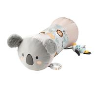 Nuby Animal Adventures Tummy Time Pillow - Sensory Toys | Baby-Safe Mirror | Suitable from Birth Multicolour