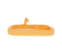 Nuby Animal Friend Silicone Rectangle Plate