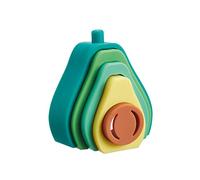 Nuby Avocado Stacking Teething Toy, Multicolour, One Size