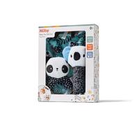 Nuby Baby Gift Set with 3-Piece Keepsake Giftbox, 0M+, Panda