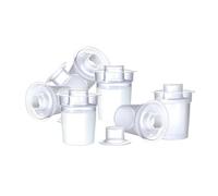 Nuby Baby Milk Powder Dispensers - Easy to Pour |Travel Ready | Compatible with Most Bottles, Including RapidCool (Pack of 6)