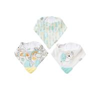 Nuby Bandana Bibs Pack of 3 Assorted