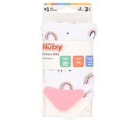 Nuby Bandana Bibs Pack of 2 Assorted