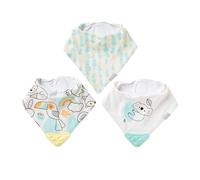 Nuby Bandana Teething Bibs, Pack of 3