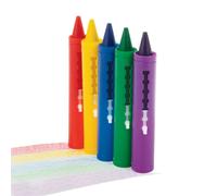 Nuby Bath Crayons for Kids - Washable Vibrant Colors for Bathtime Drawing - 3+ Years - Kids Bath Toys and Essentials