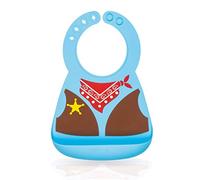 Nuby - bib Silicone 3m b - 1 Piece