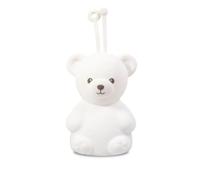 Nuby Biscuit Bear Night Light - Silicone Teddy Bear Night Light with Easy Hang Fastening | USB Rechargeable | Warm Gentle Light | Tap to Change