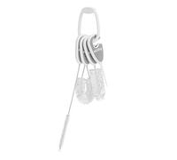 Nuby Bottle and Cup All Around Cleaning Brush Set, Cleans Straw, Spout, Nipple, Lids, and Hard to Reach Areas
