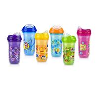 Nuby Bottles, No-Spill, Insulated Cool Sipper, Step 4, 9 Oz, 18M+, 1 ct (Pack of 2)