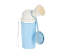 Nuby Boy's Travel Urinal, Ergonomic Funnel Design, Leak-Proof Portable Potty for Toilet Training, Compact Kids Travel Essential, Easy to Use and Carry