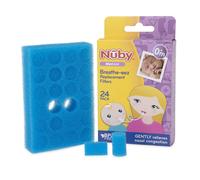 Nuby Breathe-Eez Replacement Filters 24 Pack