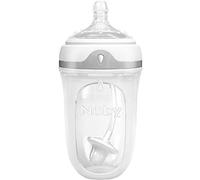 Nuby Comfort 360 Silicone Bottle, 8 Ounce