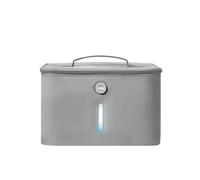 Nuby UV Baby Bottle Steriliser - 3 Minute Sterilising Cycle | Fast and Effective UV Electric Sterilising Solution | Kills 99.9% of Germs (Grey)