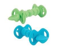 Nuby Dipeez 2 in 1 Silicone Spoons/Dipper, 2pk, Colors May Vary