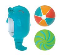 Nuby Dolphin Soaker & Squirters Baby Bath Toy, Easy to Hold, 10M+