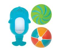 Nuby Dolphin Squirter with Splash Squirter Balls BPA Free 10+M