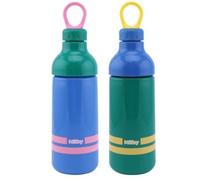 Nuby Drinking Bottle 540ml Free-flow 2 Pack Assorted Colours Age 4+ NV04022