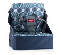 Nuby Easy Go Safety Lightweight High Chair Booster Seat, Great for Travel, Blue