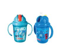 Nuby Flip N Sip Water Bottle - No Spill Sippy Cup