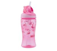 Nûby FlipIt Straw Cup for Children Drinking Bottle with Straw for Todd