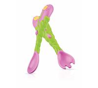 Nuby Flower Child Cutlery Set