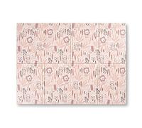 Nuby Foldable Reversible Baby Play Mat, 90 x 120 cm, 0M+, Safari