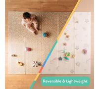 Nuby Foldable Reversible Play Mat Easy Clean Reversible Waterproof