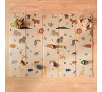 Nuby Foldable Reversible Play Mat - Easy Clean | Reversible | Waterproof | Suit
