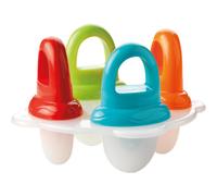 Nuby Fruitsicles Frozen Puree Moulds with Easy Grip Handles Soothing Teether Suitable from 6 Months Plus