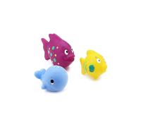 Nuby, Fun Fish Squirters, 6+m, 3 Pack