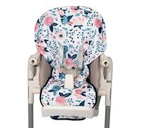Nuby High Chair Cover Protecting from Spills and Crumbs, Water Resistant, Floral Print