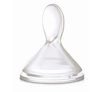 Nûby ID0020 Soft Silicone Spoon Attachment for Thick Food Special Food Transparent