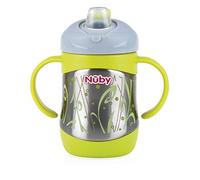 Nuby ID10260 Insulated Stainless Steel Cup with Spout 220 ml