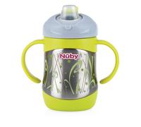Nuby ID10260 Insulated Stainless Steel Cup with Spout 220 ml