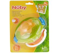 Nuby ID5322, Microwaveable Feeding Bowl with Lid and Anti-Slip Foot