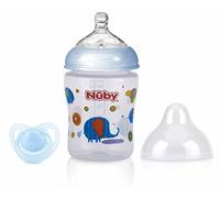 Nûby ID68057BLUE Wide Neck Bottle Polypropylene 270 ml Blue