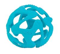 Nuby ID6836AQUA Silicone Teething Ball Aqua Blue 3M+