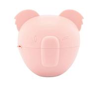 Nuby - Koala Teat Box - Baby Dummy Box for On The Go - with Slot for Dummy Chain - Dummy Sterilise in Microwave - BPA Free - Pink - 0 m+