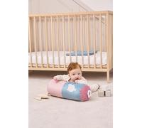 Nuby Little Hops & Raindrops Baby Tummy Time Pillow with Rattle, 0M+